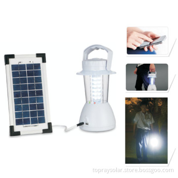 Solar Camping Lantern with Mobile Phone Charger